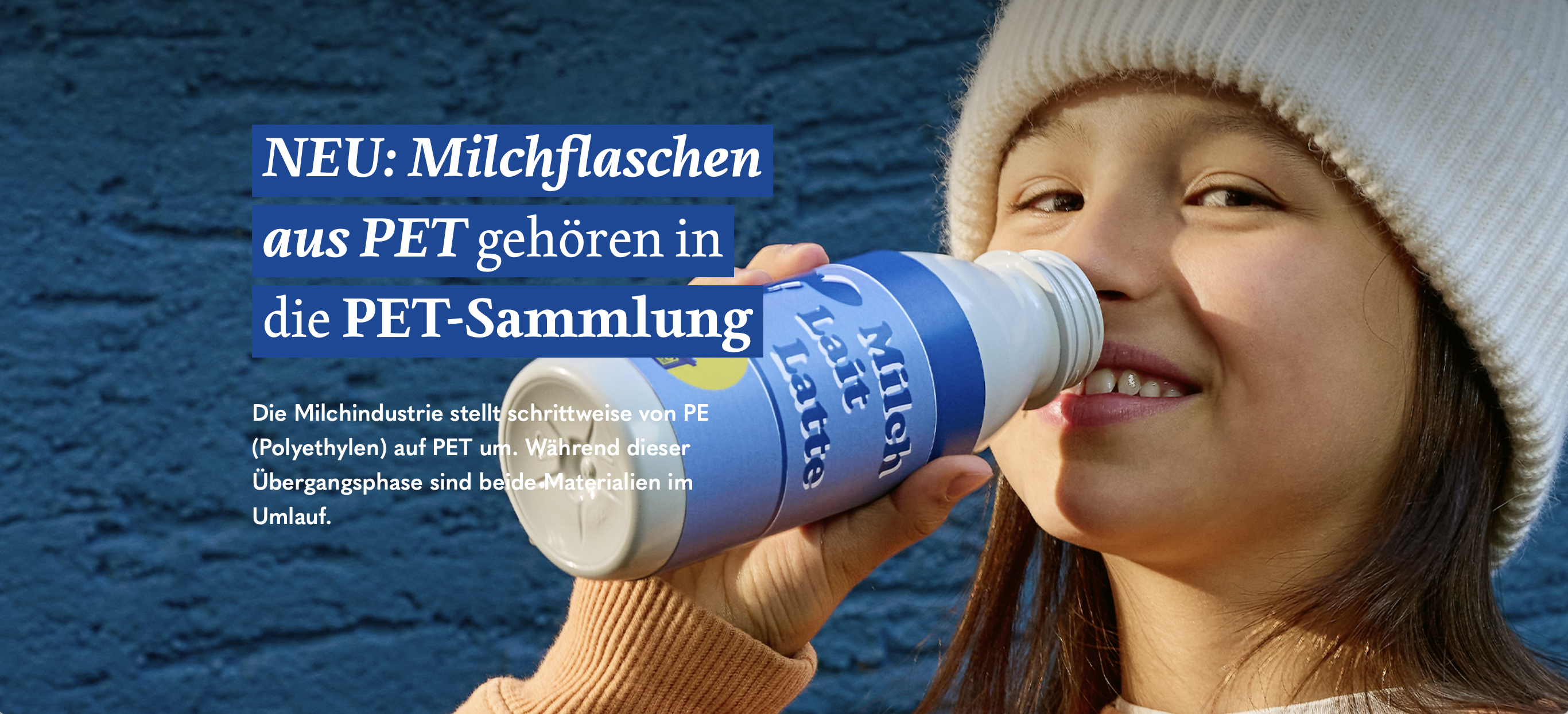 Milchflaschen-Recycling
