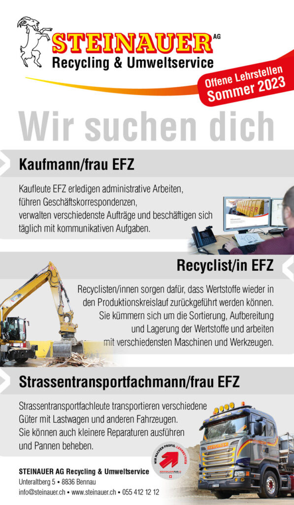 offene Lehrstellen 2023